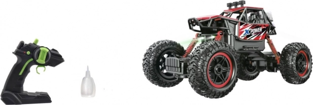 Voiture tout-terrain RC rouge 1:14