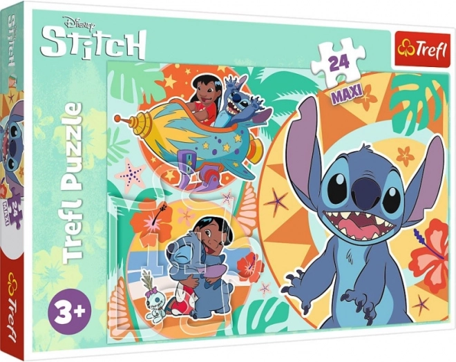 Puzzle Lilo & Stitch pour enfants, 24 pièces