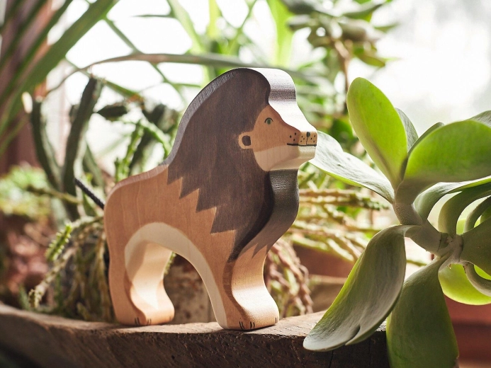 Lion Holztiger - 1 pièce
