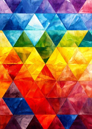 Enjoy Puzzle Harmonie triangulaire 1000 pièces