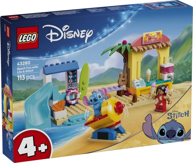 LEGO Disney Amusement à la plage avec Lilo et Stitch