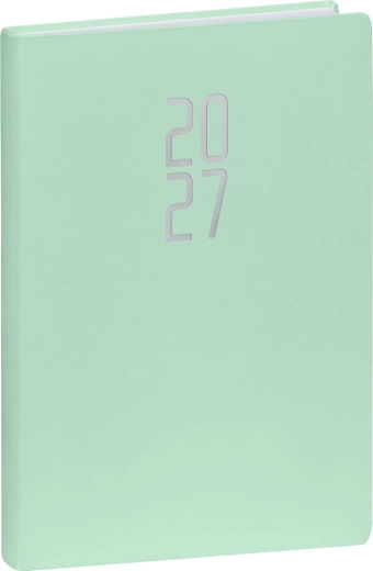Agenda quotidien Notique Ponza 2027 menthe 15 × 21 cm