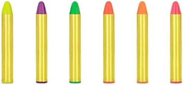 Crayons de maquillage pour le visage – set de 6 couleurs