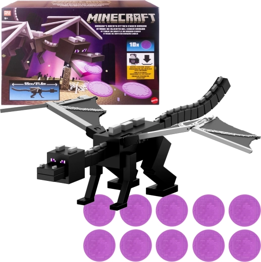 Minecraft Ender Dragon – Attaque Souffle du Dragon 55 cm