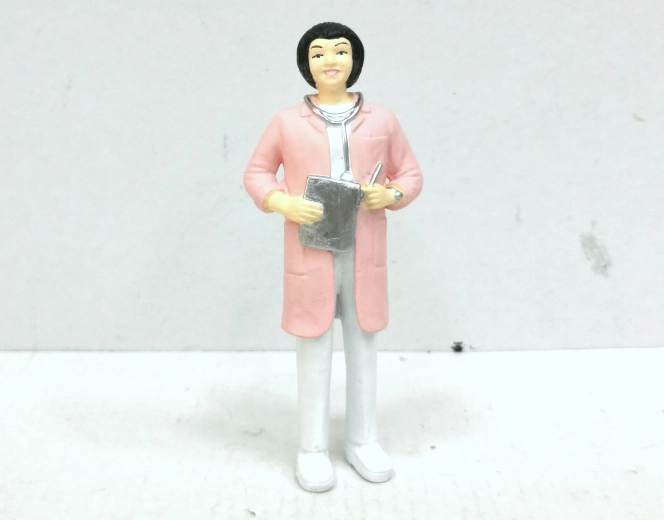 Figurine de docteure 12,2 cm - 1 pièce