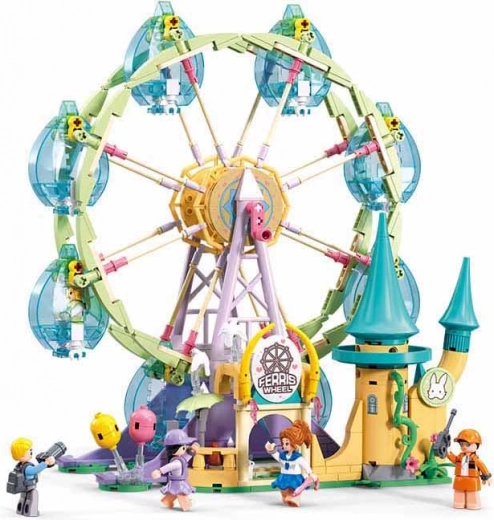 Sluban Metropolis grande roue construction