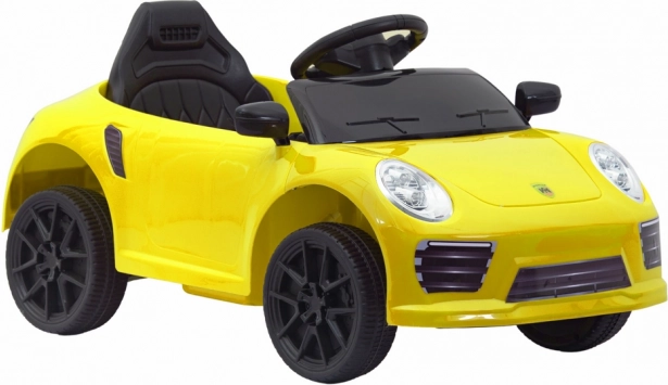 Voiture électrique pour enfants à batterie jaune