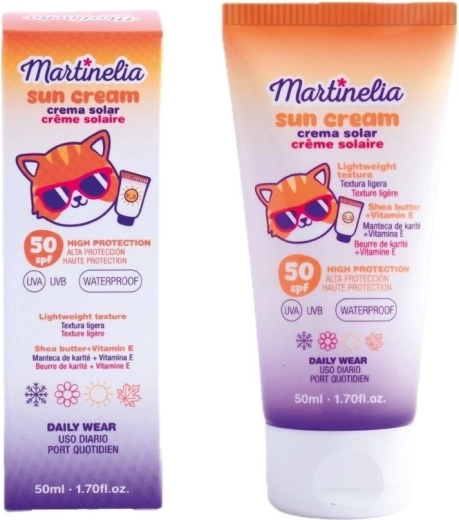 Crème solaire résistante à l’eau pour enfants SPF 50 50 ml