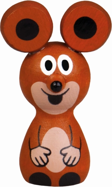 Souris en bois magnétique Detoa