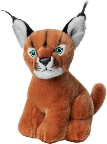 Caracal en peluche 30 cm