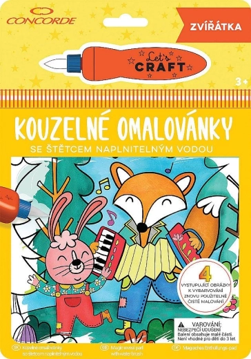 Coloriages magiques CONCORDE – animaux