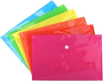 Chemise à bouton-pression 24 × 17 cm (B5)