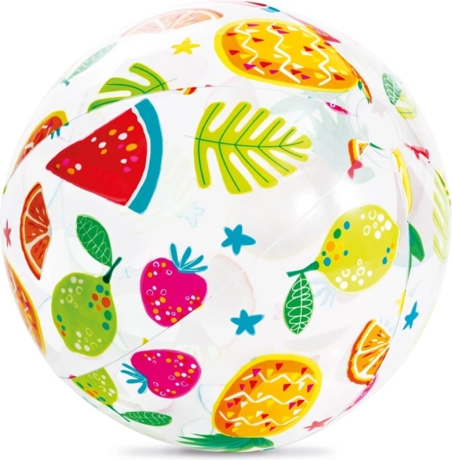 Ballon de plage gonflable avec motif de fruits 51 cm INTEX