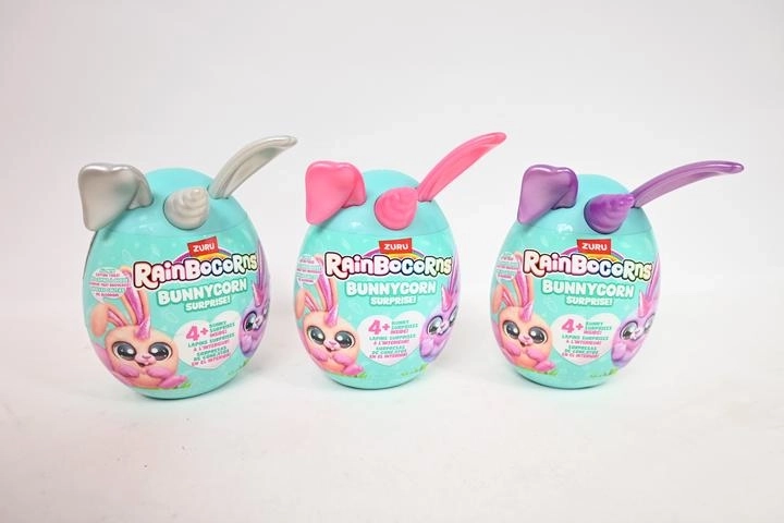 ZURU Rainbocorns Bunnycorn lapin en peluche dans un œuf surprise