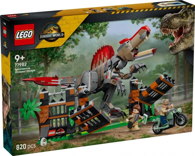 LEGO Jurassic World Fuite du Spinosaure 77982