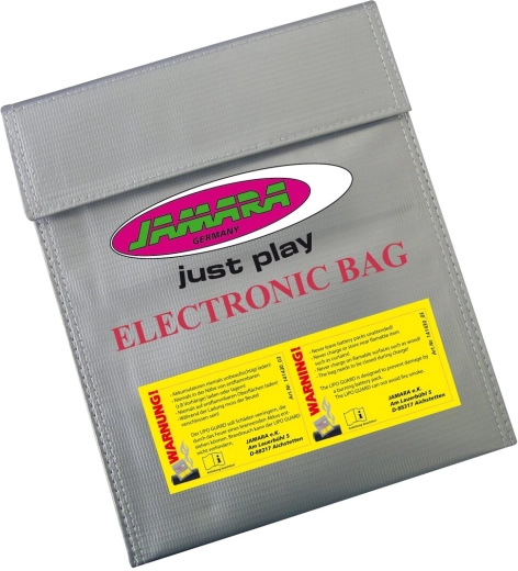 Sac de protection Jamara pour batteries LiPo XL 30 × 23 cm