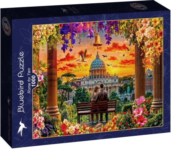 Puzzle Bluebird « Rome pour deux » 1000 pièces
