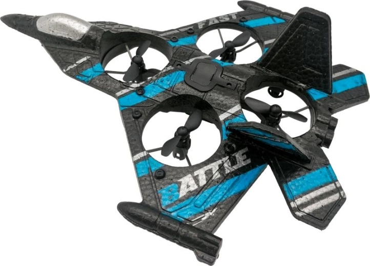 Drivero Avion de chasse RC – bleu