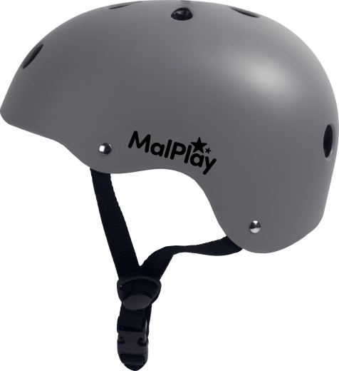 casque de cyclisme pour enfant SafeKiddo gris (S, 48–54 cm)