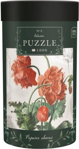 Puzzle Botanic : Coquelicot, 1 000 pièces