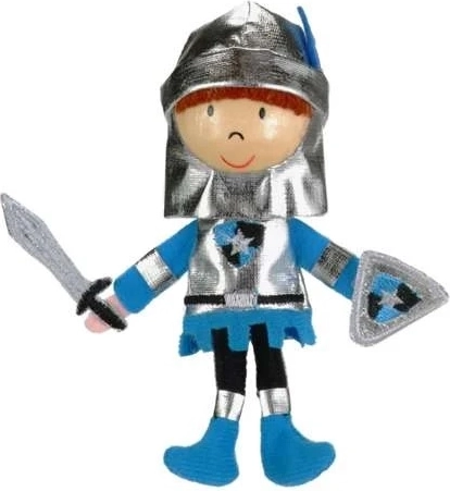 Marionnette à doigt Chevalier bleu