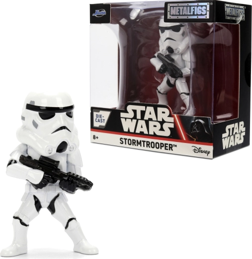 Figurine STAR WARS Stormtrooper 5,5 cm – collection métallique Jada Toys