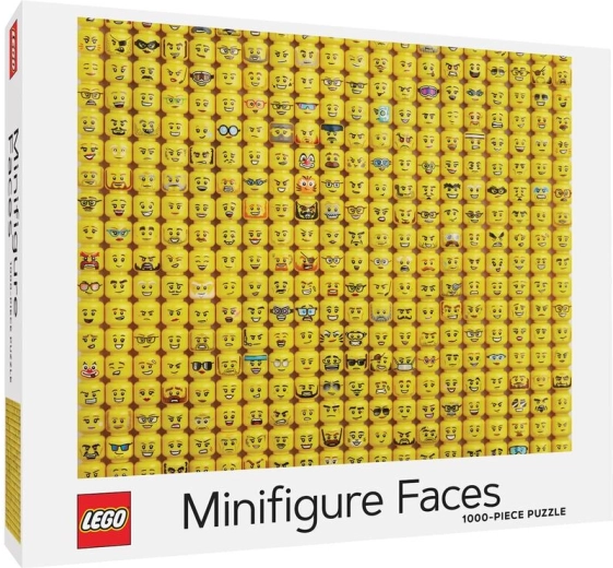 Chronicle Books Puzzle LEGO visages de minifigurines 1000 pièces