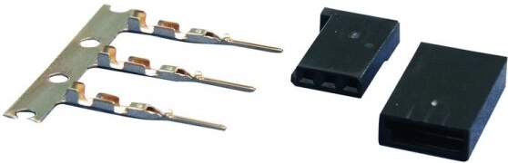 Ensemble de connecteurs servo Futaba, 3 pièces