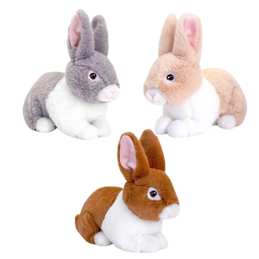 Lapin en peluche KEELECO 18 cm