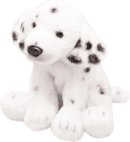 Chien dalmatien en peluche 15 cm