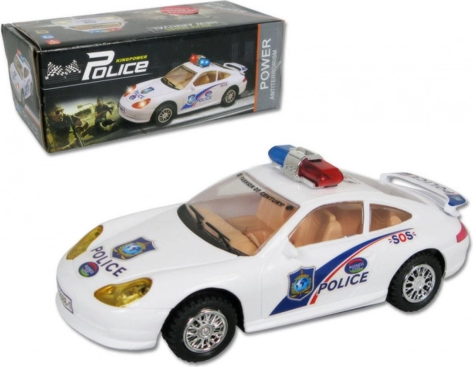 Voiture de police à piles