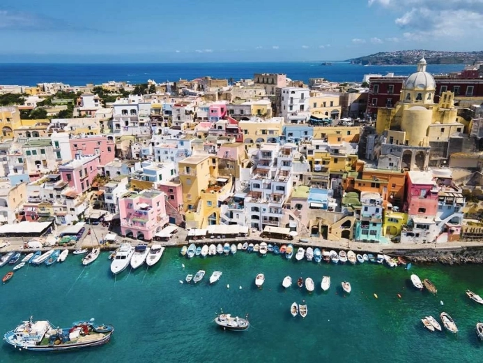 Puzzle Ravensburger Île de Procida, Italie 1500 pièces