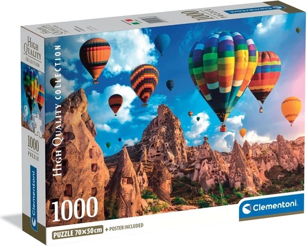 Puzzle 1000 montgolfières en Cappadoce