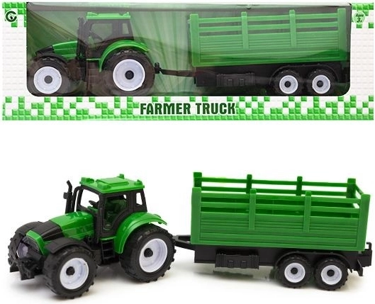 Tracteur avec remorque - 1 pièce