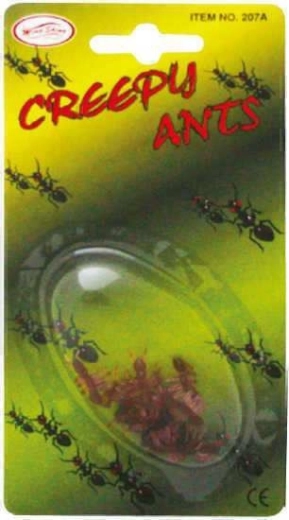 Set de 12 fourmis en plastique