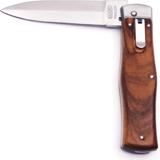 Mikov Predator – couteau automatique à jaillissement avec manche en palissandre