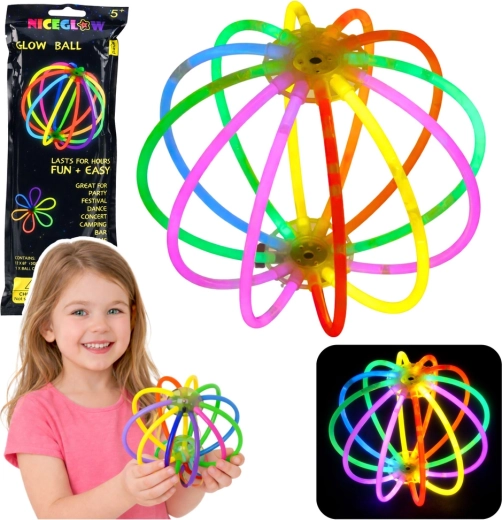 Balle fluorescente lumineuse Glow Stick – 12 bâtonnets
