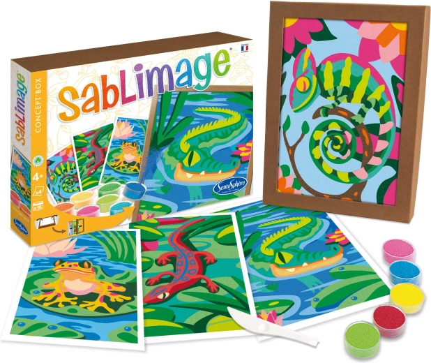 Sentosphere sablimage – animaux de la jungle