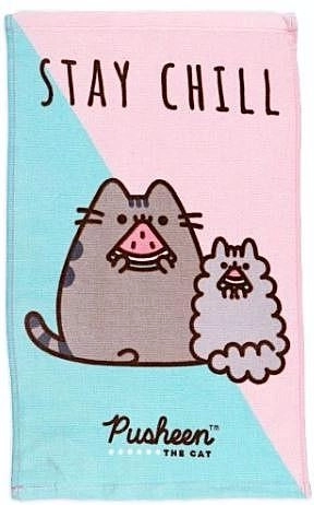 Serviette Pusheen 30 × 50 cm - 1 pièce