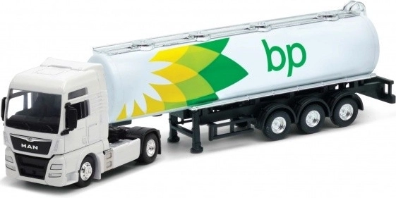 Camion Welly 1/64 MAN TGX Citerne à huile