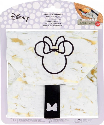 Grand emballage à goûter réutilisable Minnie - 1 pièce