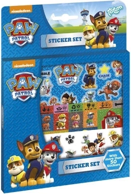 Pat' Patrouille – coffret cadeau avec autocollants