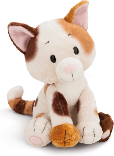 Chat en peluche tricolore Calico Green NICI 20 cm