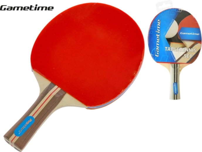 Gametime raquette de tennis de table en bois 25 cm
