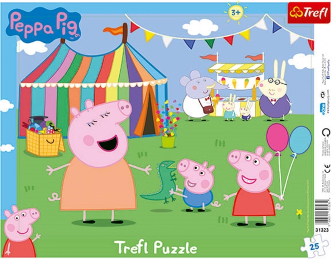 TREFL Puzzle Peppa Pig 25 pièces