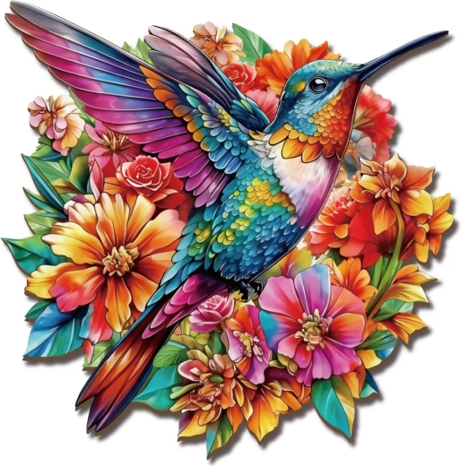 2Kids Toys puzzle en bois colibri