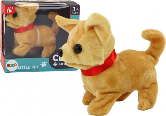 Chiot en peluche interactif