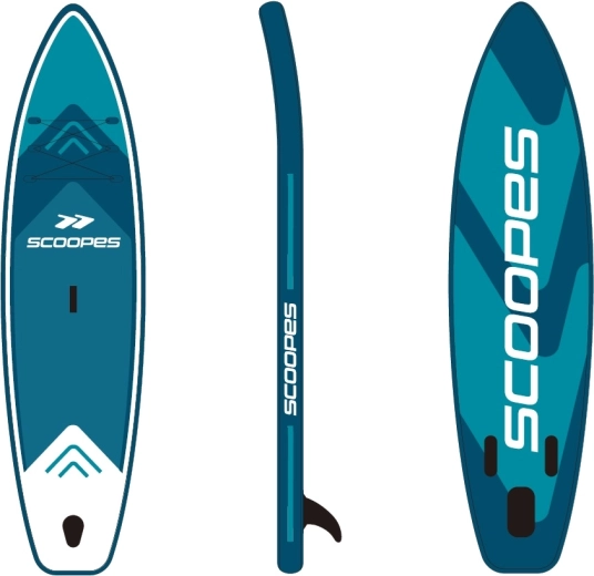 Stand up paddle gonflable VELO 320 cm avec accessoires – bleu