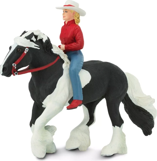 Safari Ltd. figurine de cavalière à cheval