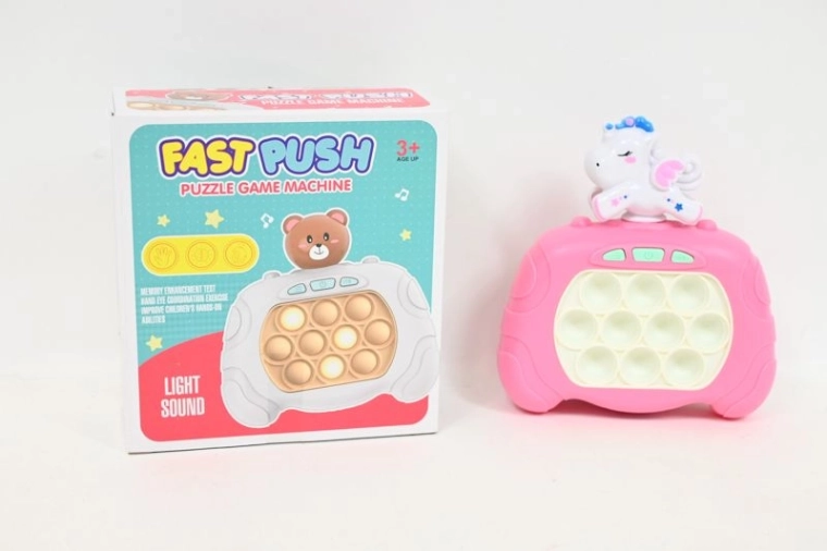Pop it antistress – jouet fidget à presser Licorne au galop